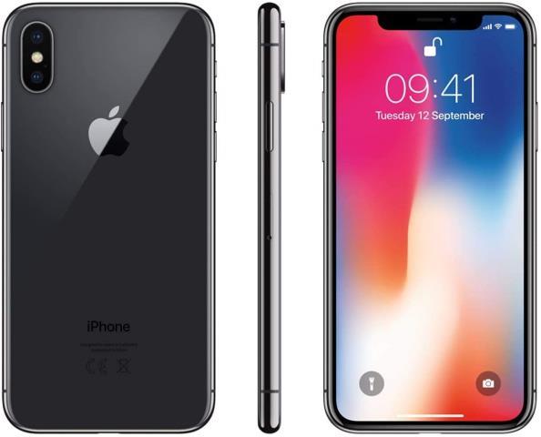 Iphone x 64gb gris