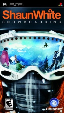 Shaun white snowboarding psp