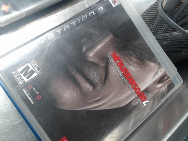 Metal gearsolid 4 ps3