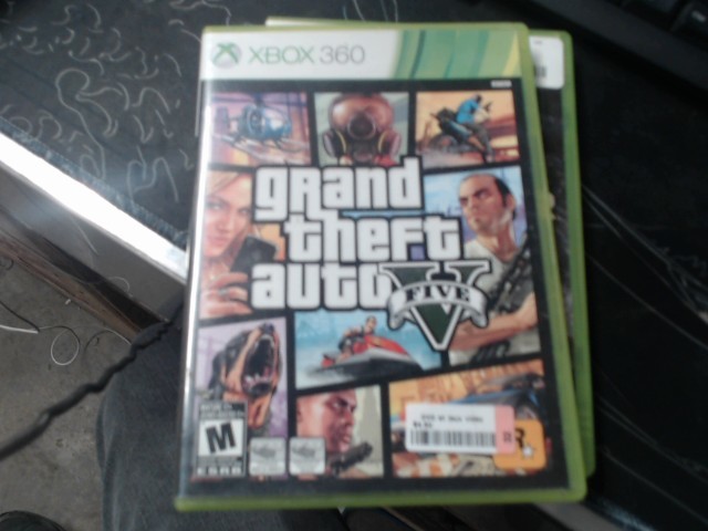 Grand theft auto v xbox 360