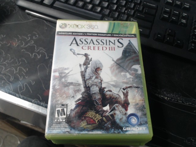 Assassins creed iii xbox 360
