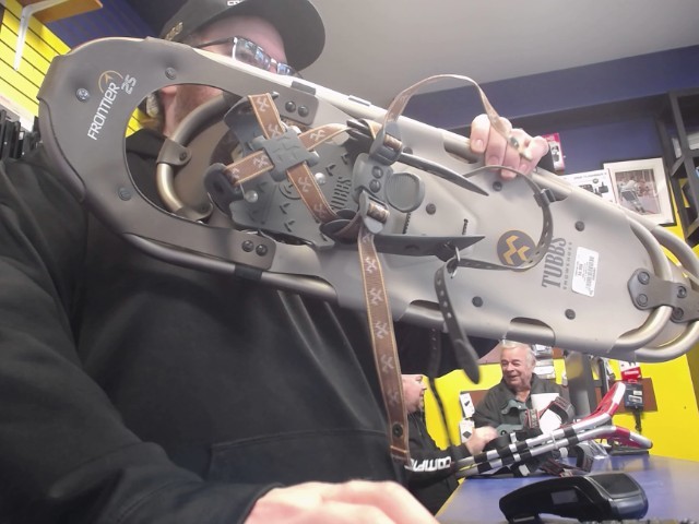 Paire de raquette beige