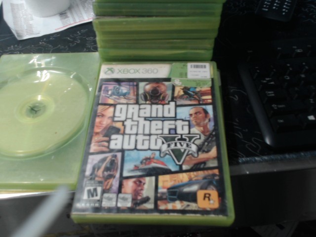 Grand theft auto v xbox 360