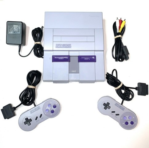Snes avec 2 manettes