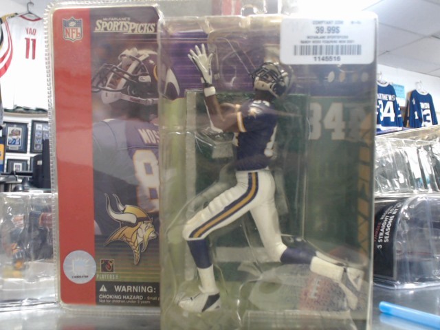 Randy moss fogurine new 2001