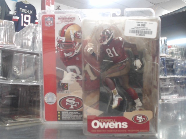 Terrell owens figurine new 2002