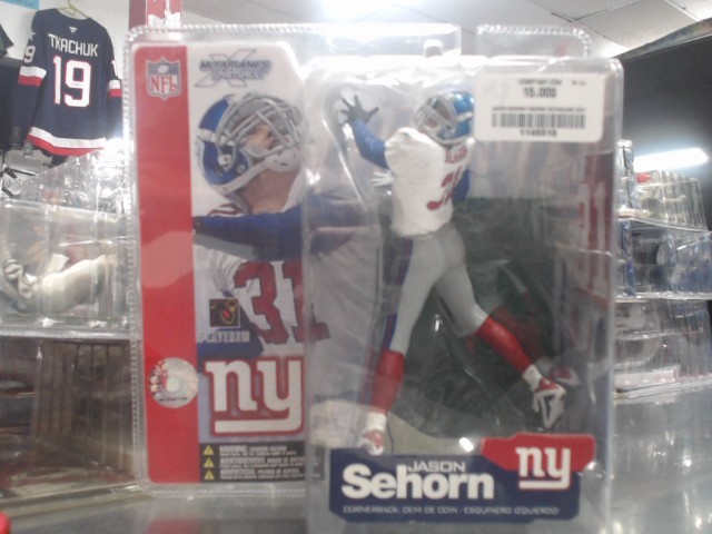 Jason sehorn figurine mcfarlane 2001