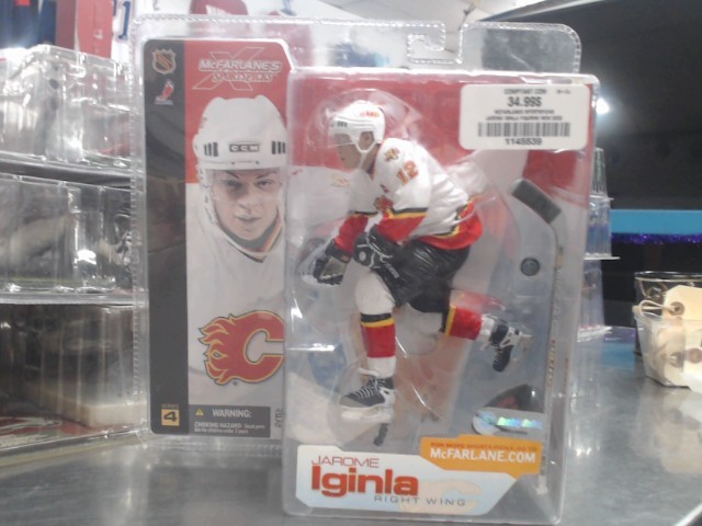Jarome iginla figurine new 2002