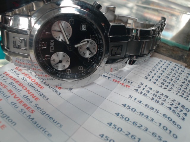 Fendi zucca watch stainless