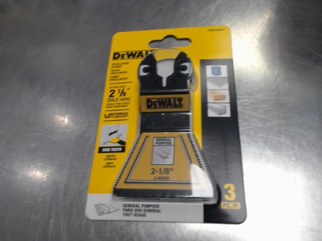 Lame oscillantes 3pcs dewalt