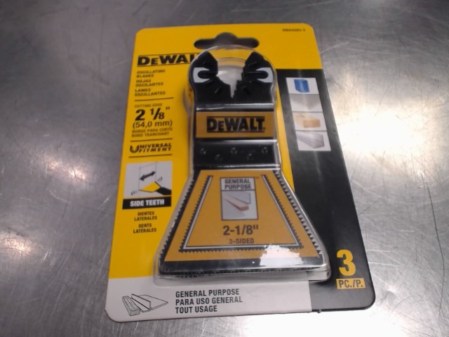 Lame oscillantes 3pc dewalt