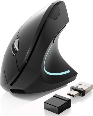 Vertical mouse usb