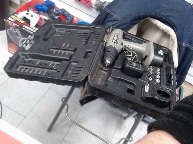 Drill  viper avec chargeur+case+batt