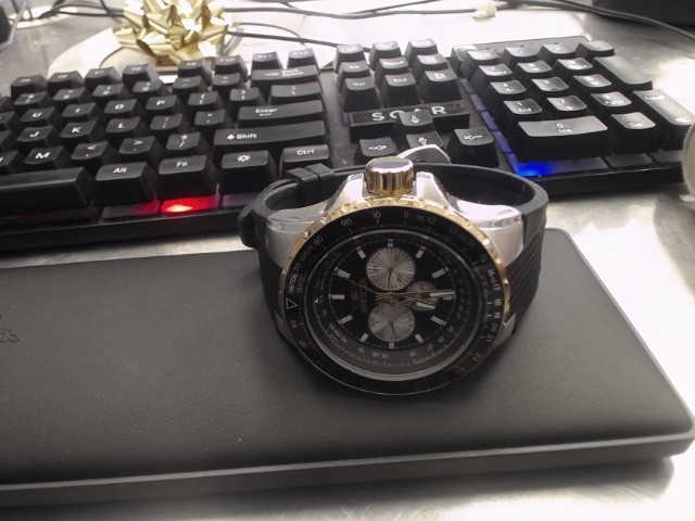 Montre bracelet rubber noir