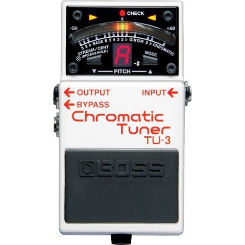 Pedal de guitare chromatic tuner