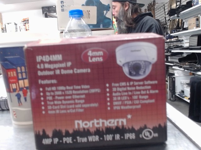 Outdoor ir dome camrera