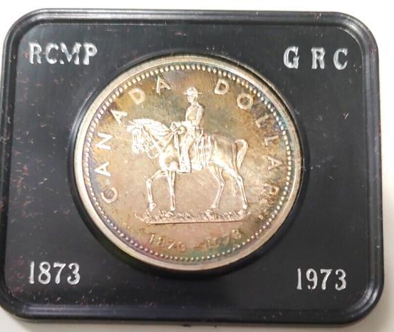 Canada dollar 1873-1973 dans case
