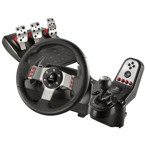 Volant+ pedales + shifter logitech g27
