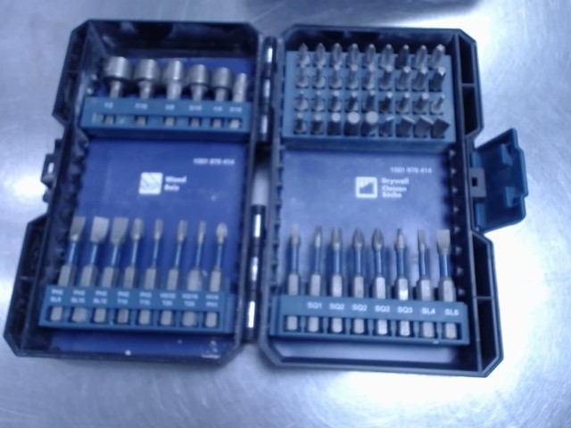 Anvil drill bit set 71 peice
