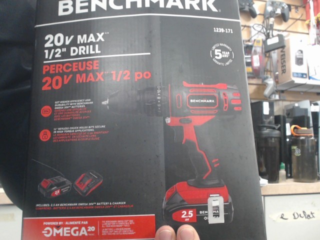 Drill+batt+chargeur dans boite