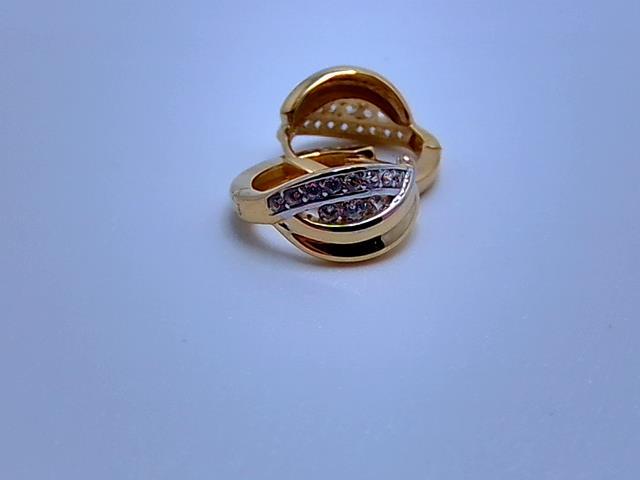 BOUCLES D OREILLES EN OR 10KT