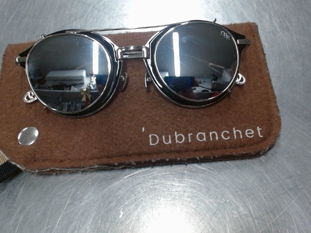 Sunglass miror finish chrome w/case