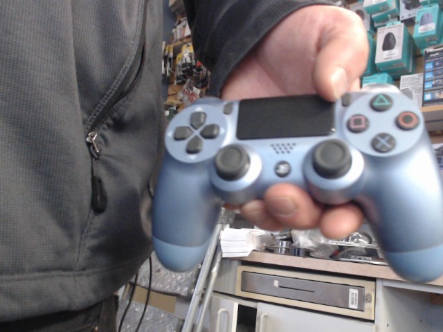 Ps4 controller bleu
