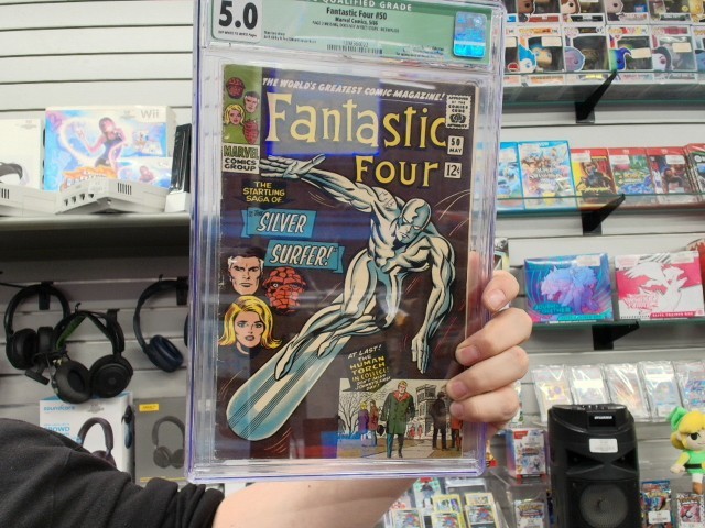 Fantastic four 50 5/66 cgc 5.0