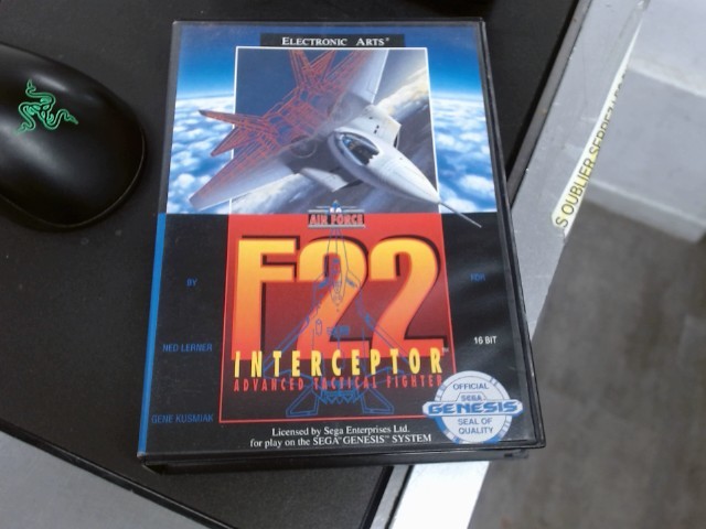 F22 interceptor advance tactical fighter