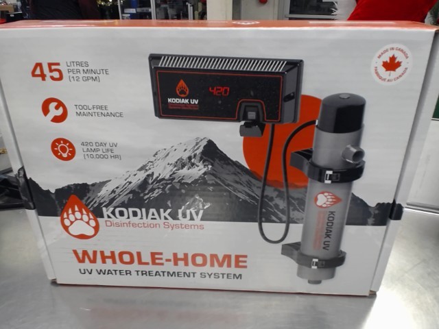 Uv water treatment system