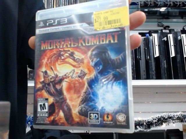 Mortel combat ps3