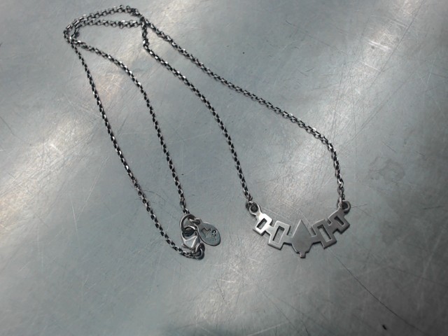 Chaine avec breloque drapeau 1er nation