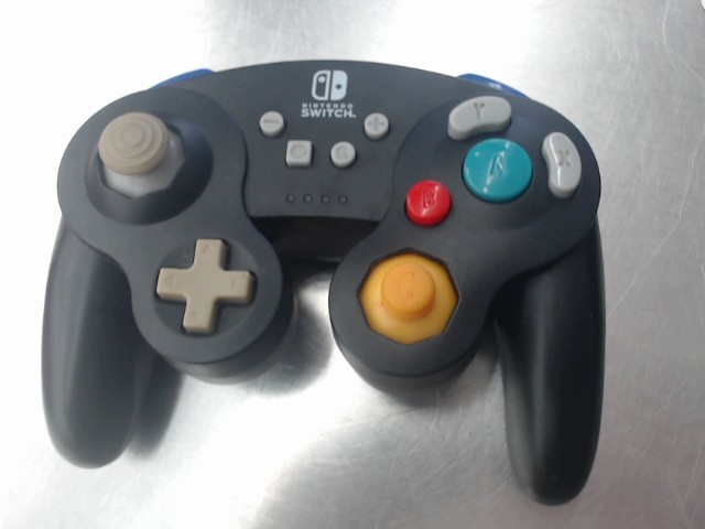 Manette gamecube sans fil noir