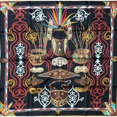 Foulard hermes regard de l'arctique