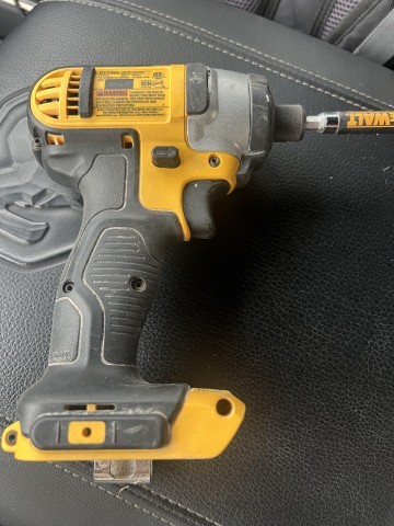 Cordless impact driver beat up