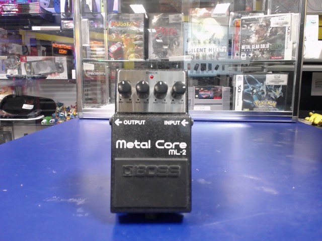 Pdale de distortion metal core