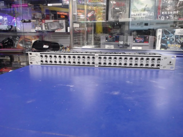 Multi-functional 48-point bal. patchbay