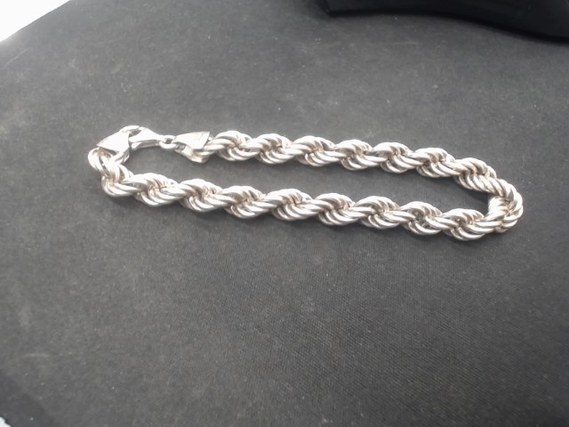 Bracelet argent 925 torsade 20.4g