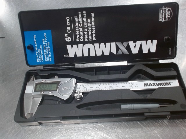 Maximum 6'' digital caliper measuring