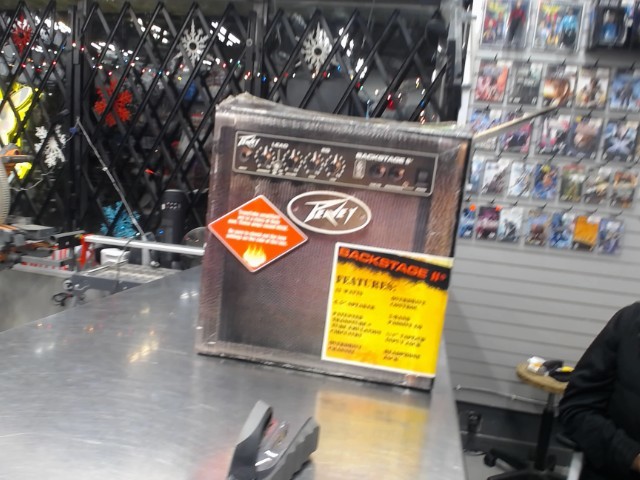 Amplificateur peavey backstage ii+bo