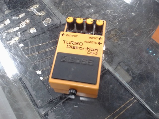 Pedale turbo distortion