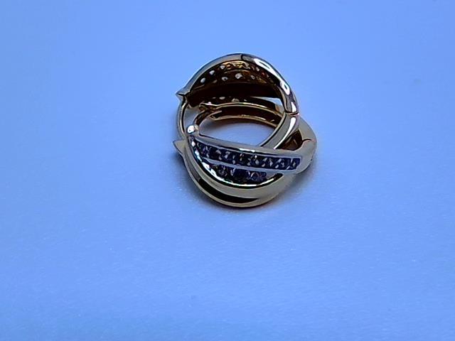 BOUCLES D OREILLES EN OR 10KT