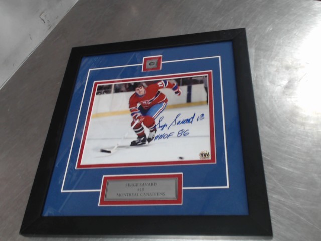 Cadre signer serge savard+certificat