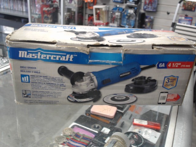 Grinder mastercraft bleu