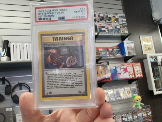 1999 pokemon fossil 62