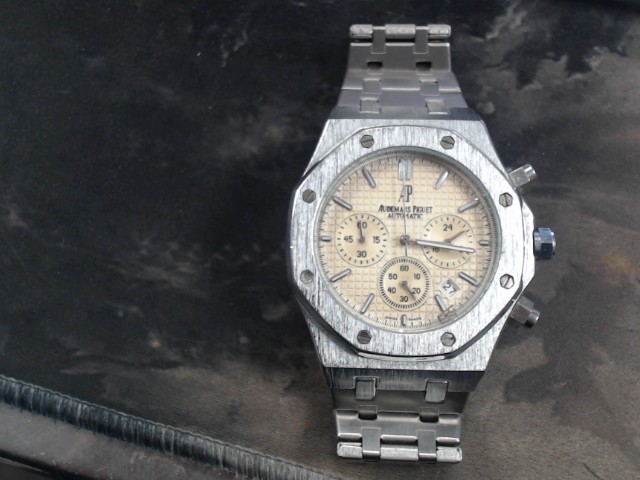 Montre argenter audemars piget royal oak