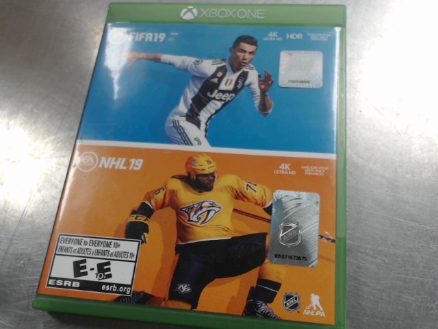 Fifa 19 + nhl 19 xbox one