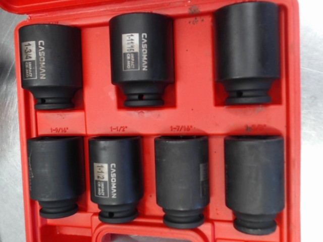 Impact socket set casoman