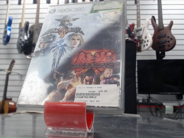 Soul calibur iv tekken 6 xbox 360