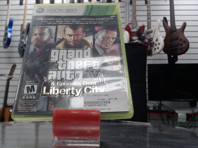 Grand theft auto 4 & episodes from liber
